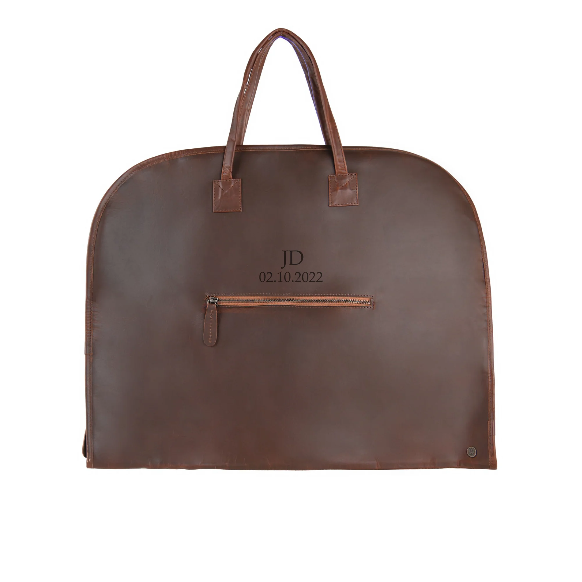 3rd Anniversary Leather Suit Carrier - Image 13