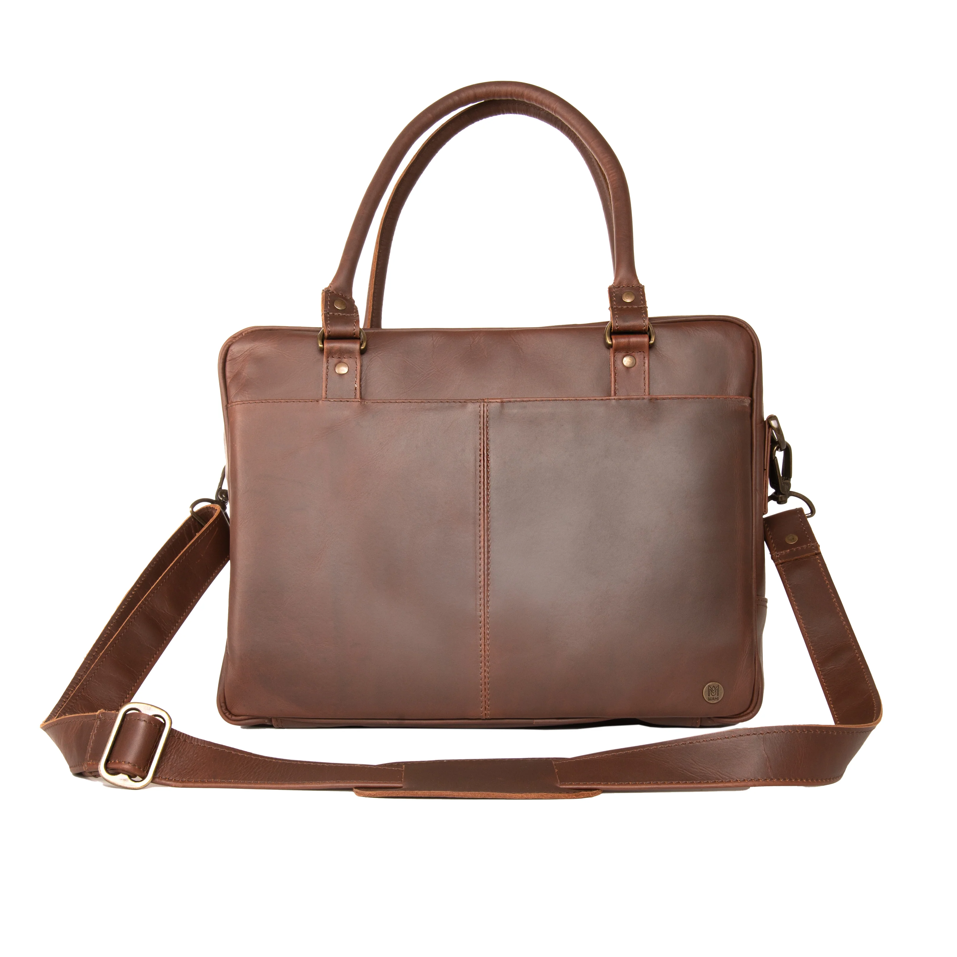 Custom Branded Leather Satchels - Image 3