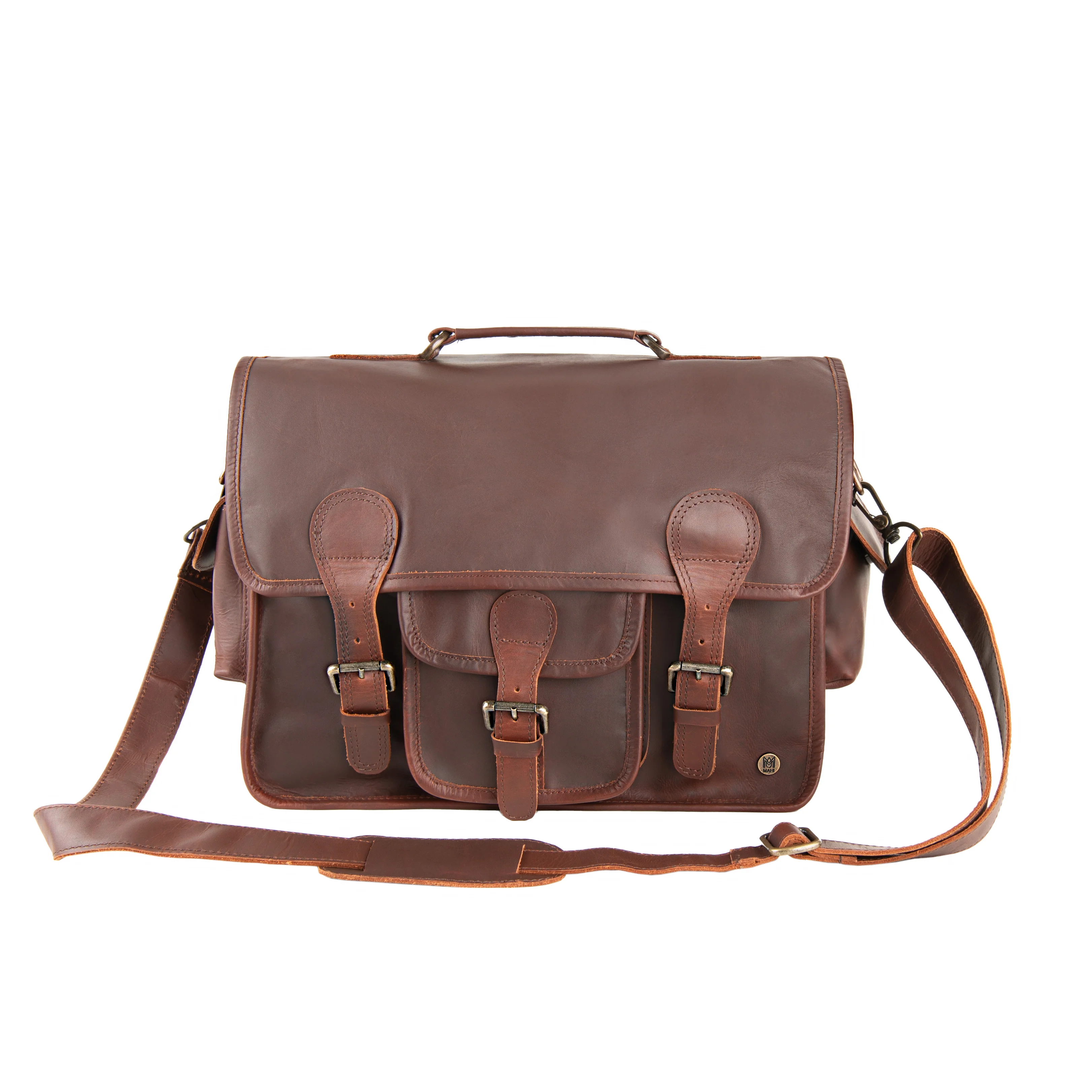 Custom Branded Leather Satchels - Image 5
