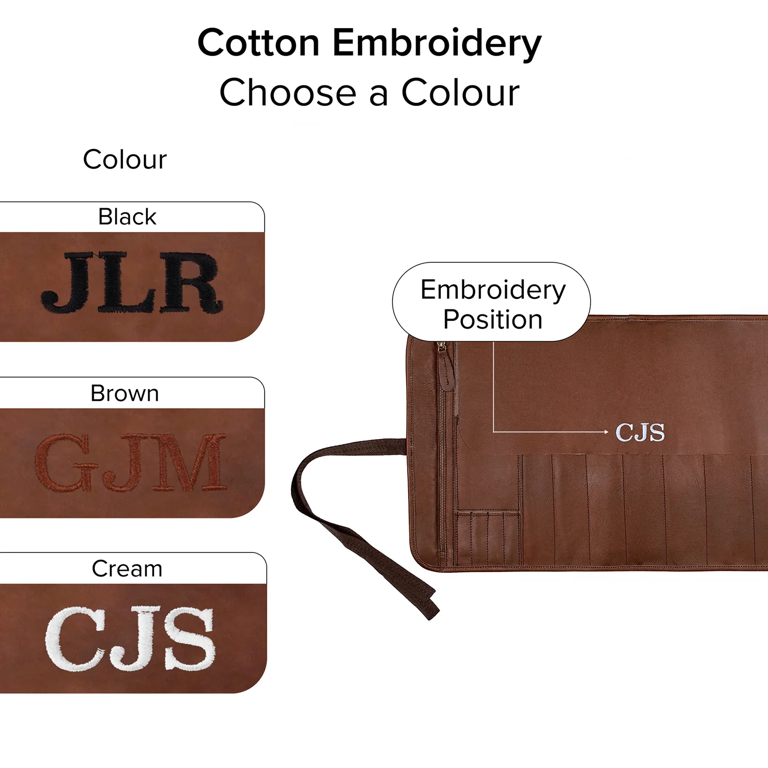 Zipped Pocket Knife Roll - Image 3