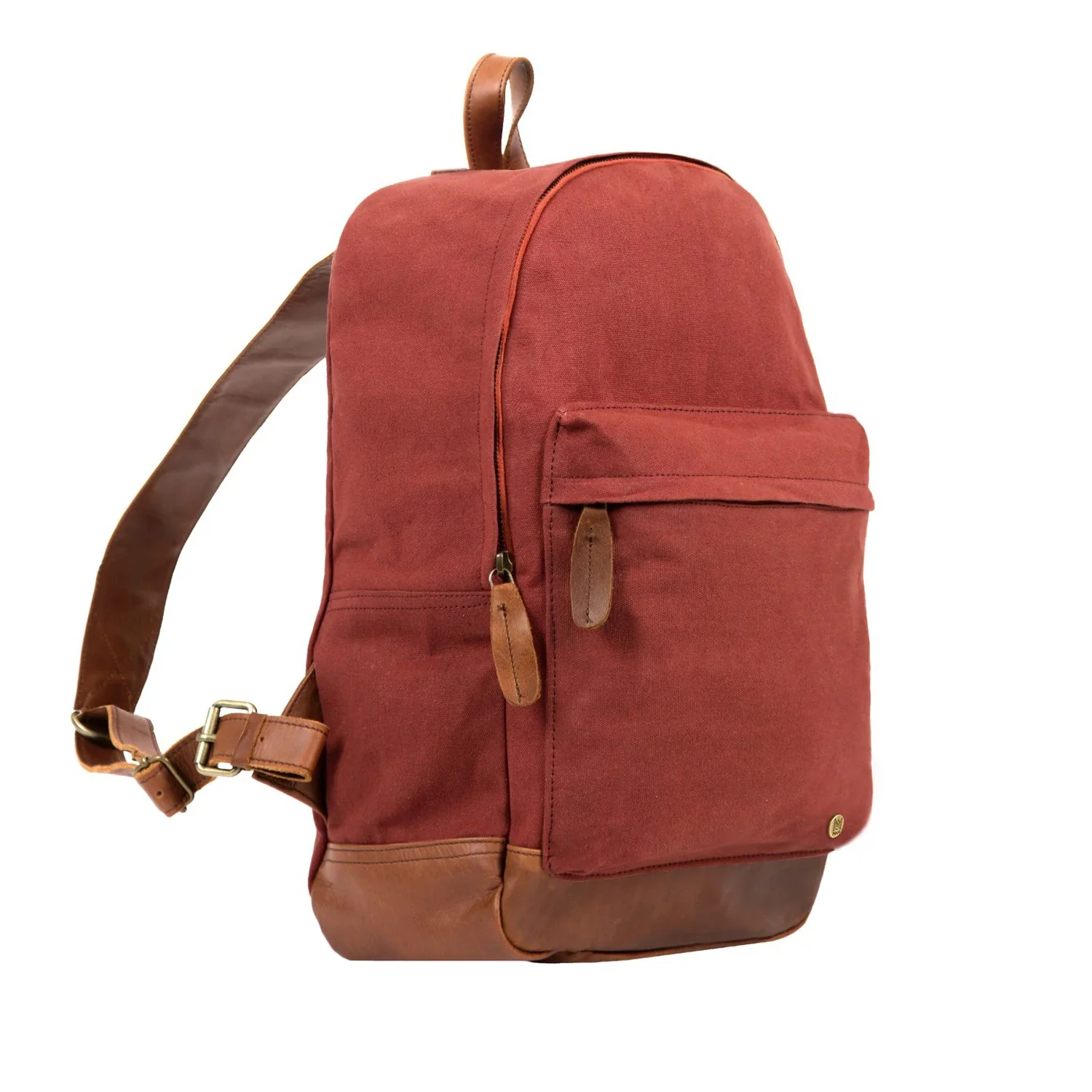 Red Canvas Rucksack - Image 4