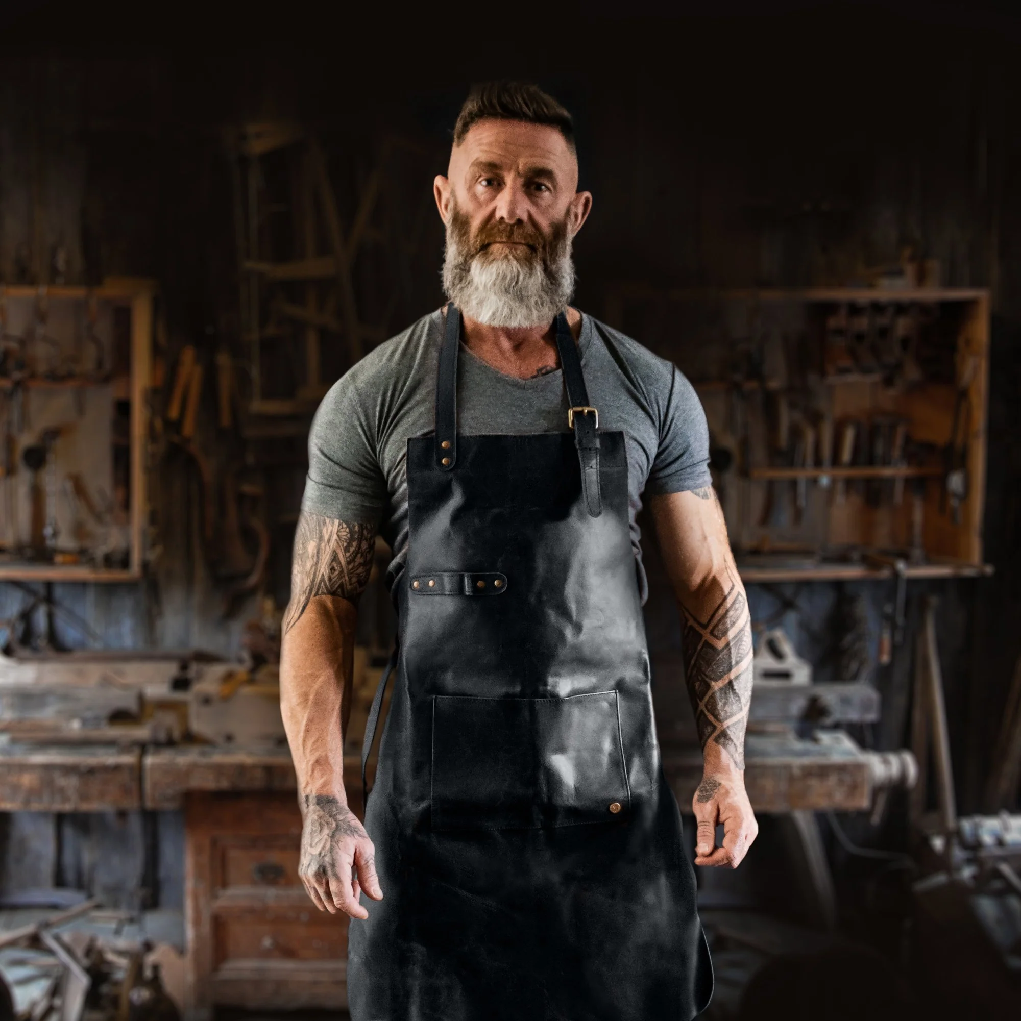 Classic Leather Apron - Image 7