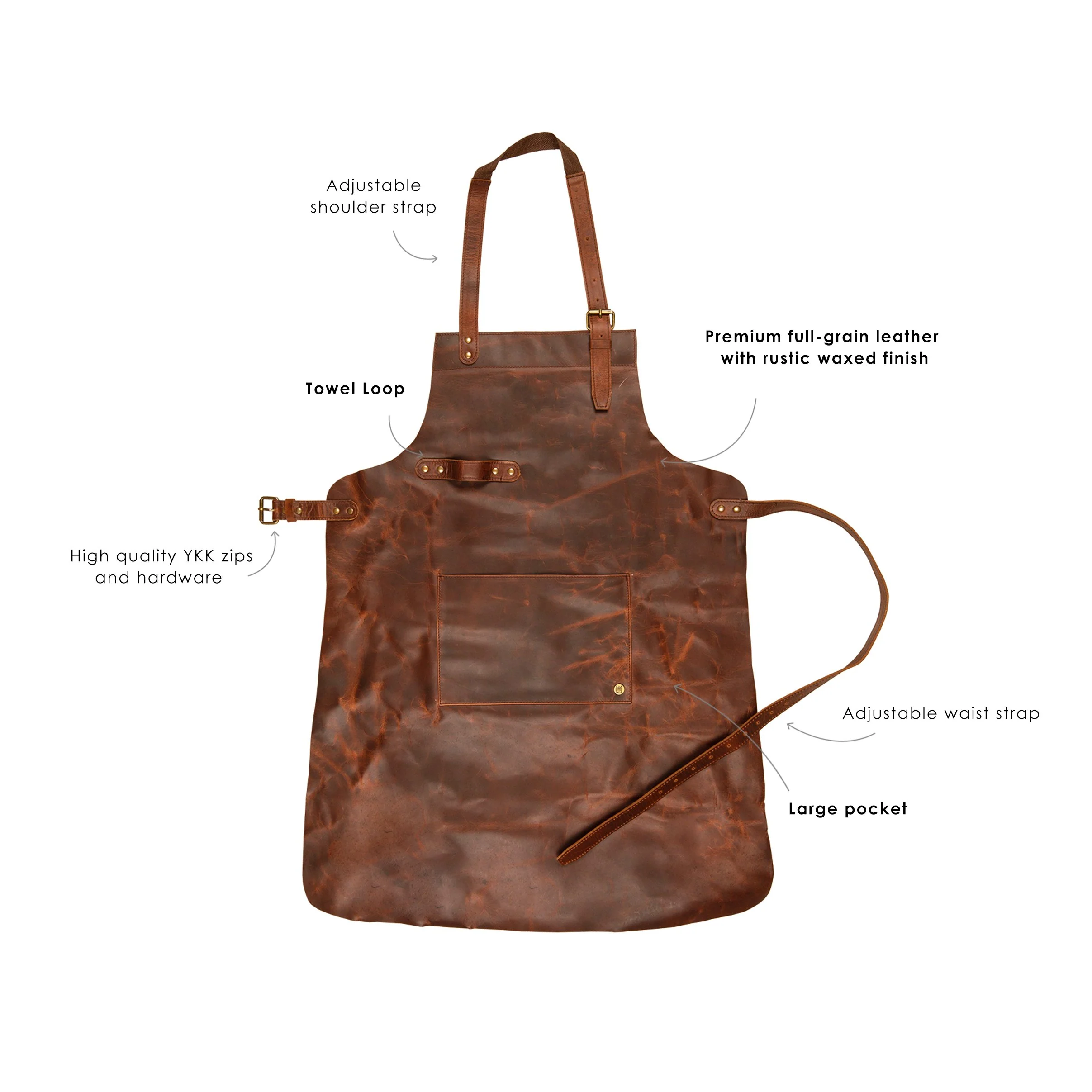 Classic Leather Apron - Image 5
