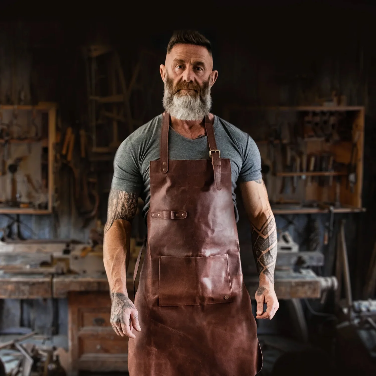 Classic Leather Apron - Image 7