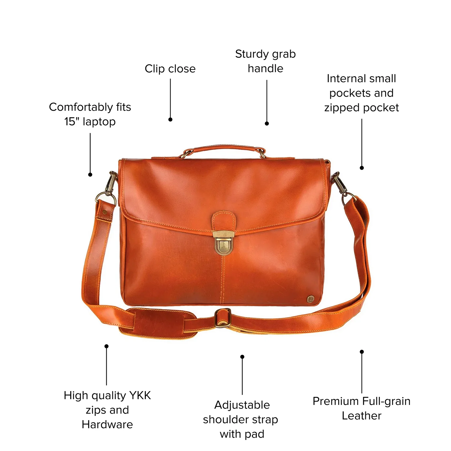 The Yale Clip-Up (Tan) - Image 7