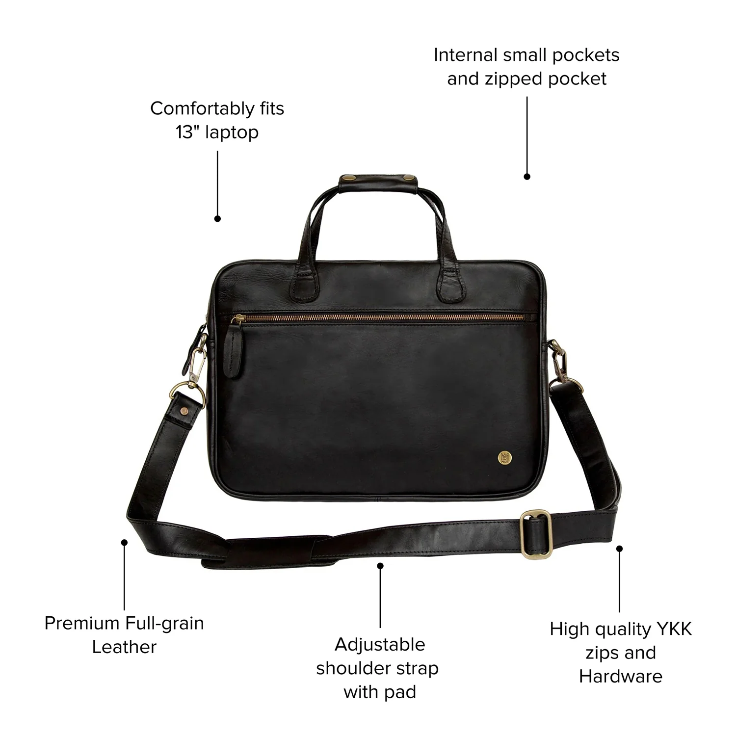 The Compact Laptop Satchel - Image 5