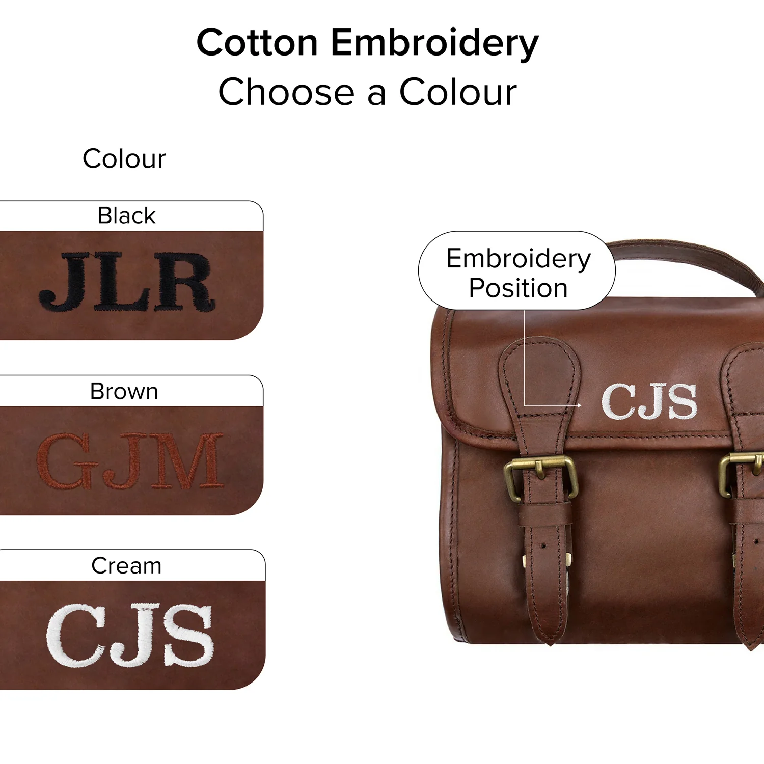 The Harvard Hanging Wash Bag - Image 3