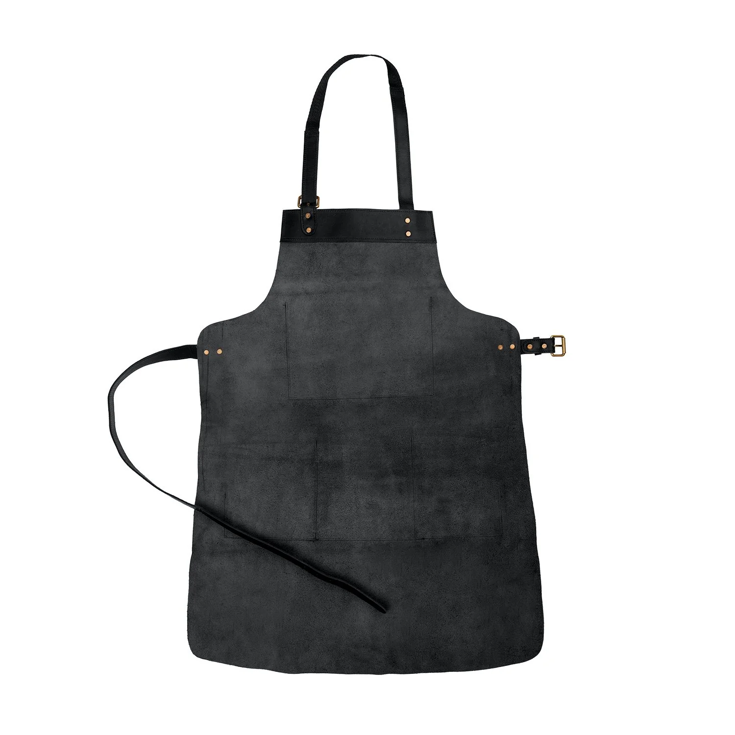 Multi-Pocket Leather Apron - Image 6