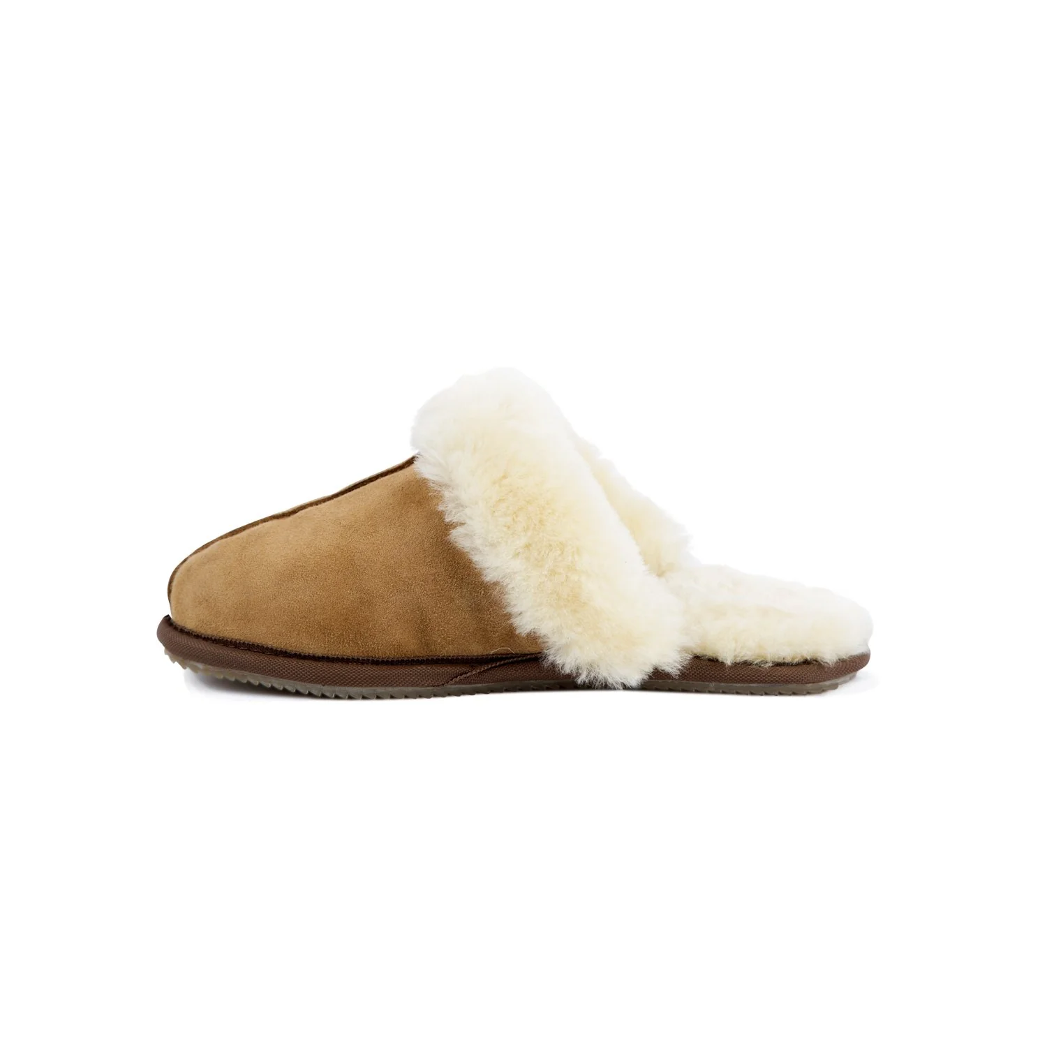 Tan Sheepskin Slippers - Image 4