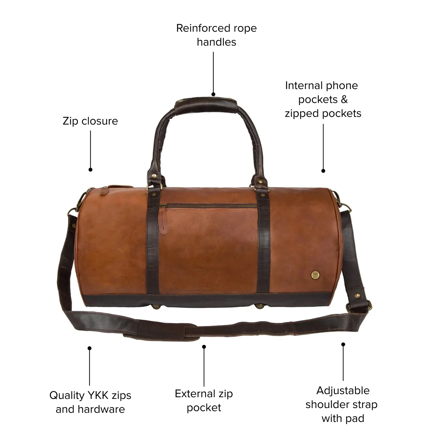 Brown Weekender - Image 7