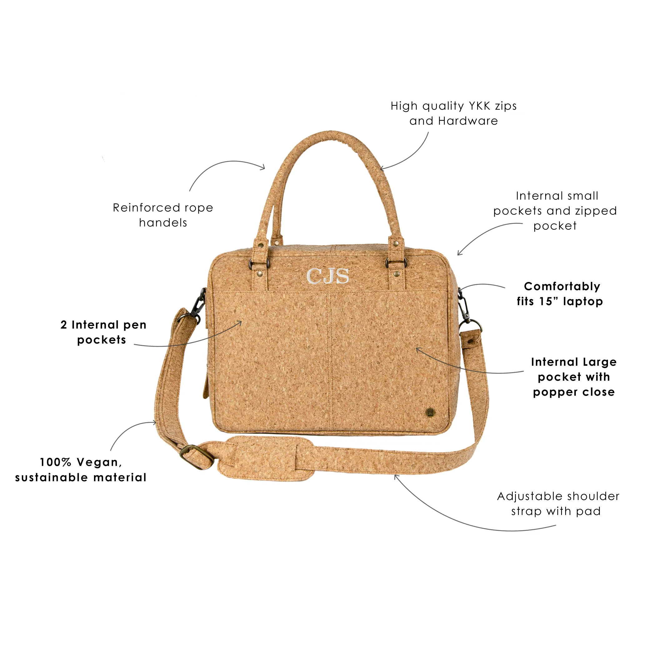 The Oxford Zip-up (Vegan) - Image 7